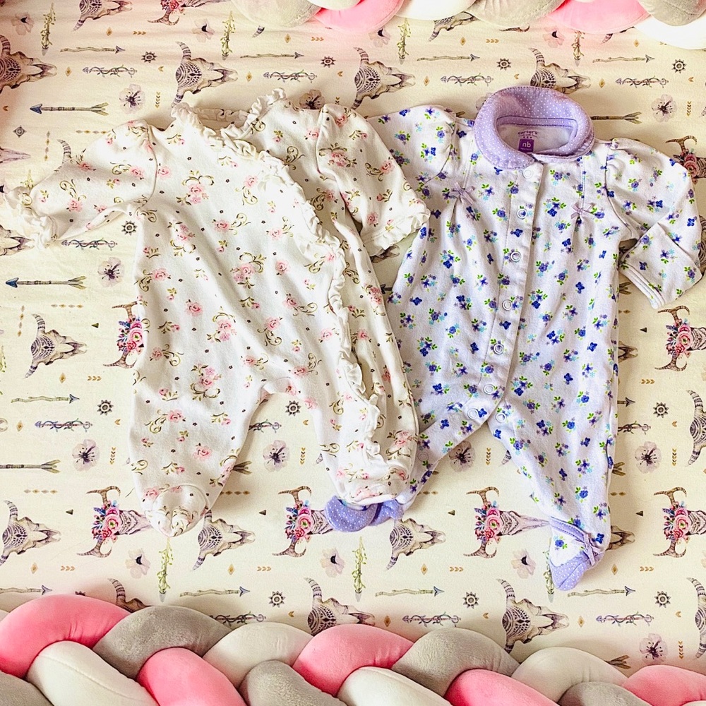 2 NEWBORN coming home outfits